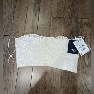 ZARA- Corset Bandeu Top